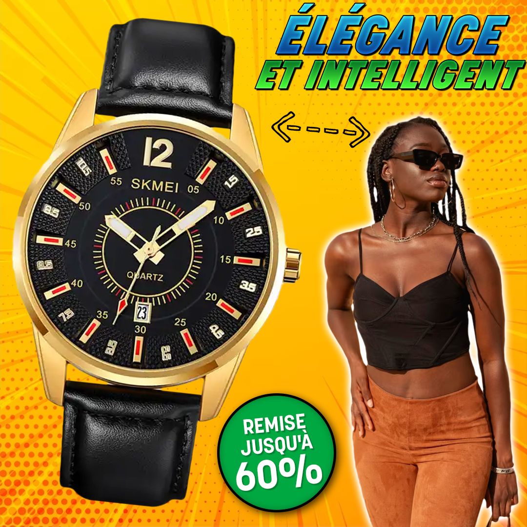 Montre de luxe et QUARTZ SKMEI pour homme-SI
