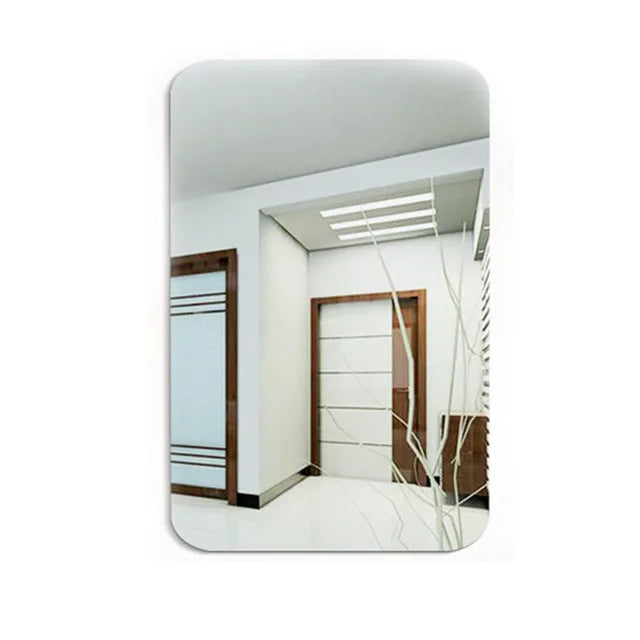 Ensemble d'Autocollants Muraux et Miroir Acrylique 3D-COD