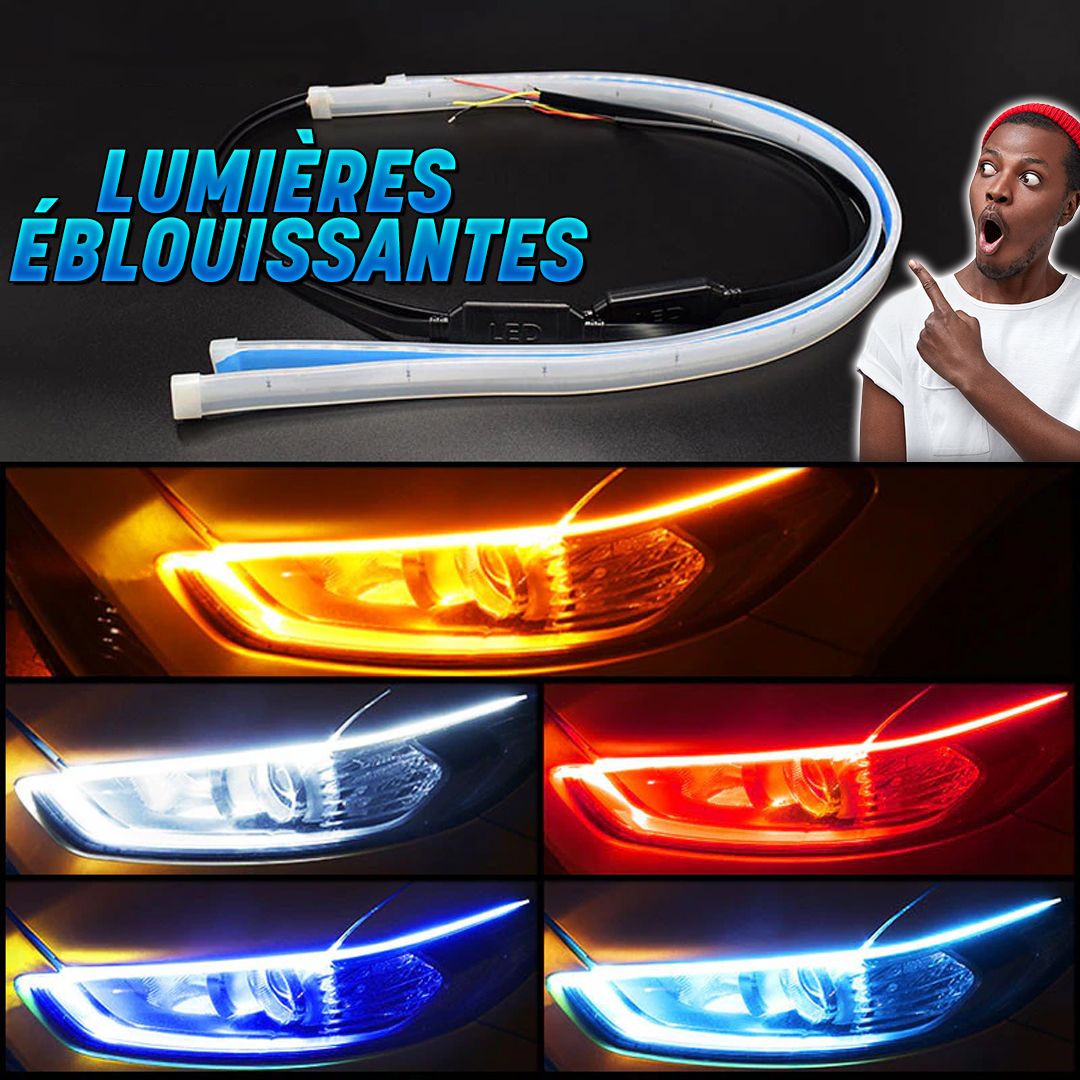 LED DRL daytime running lights for car (pack 2 pieces)-CI