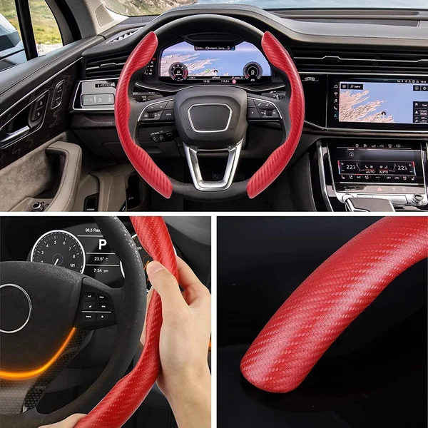 Cobertura de volante em pelúcia antiderrapante - GABON