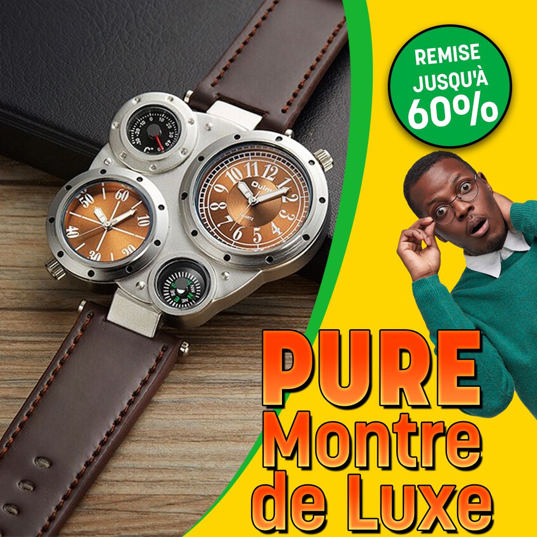 Relógio Oulm de luxo e esporte para homens 