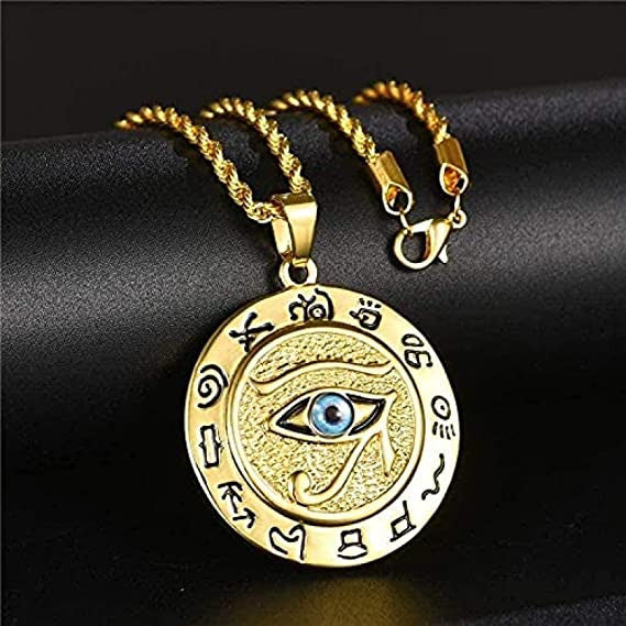 D-Terceiro olho do amuleto de horus-Gabão 