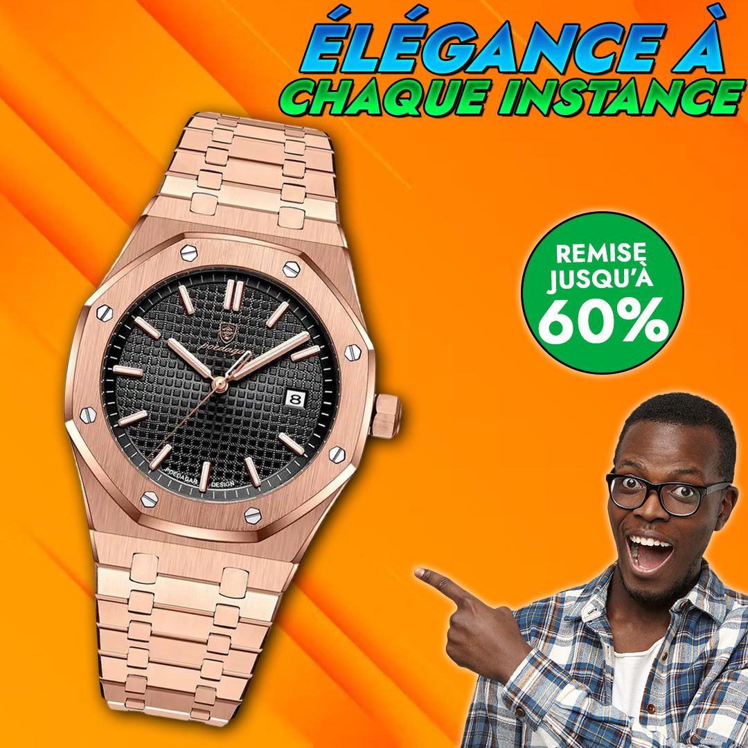 Montre Quartz POEDAGAR pour Étudiants Fashion-CI