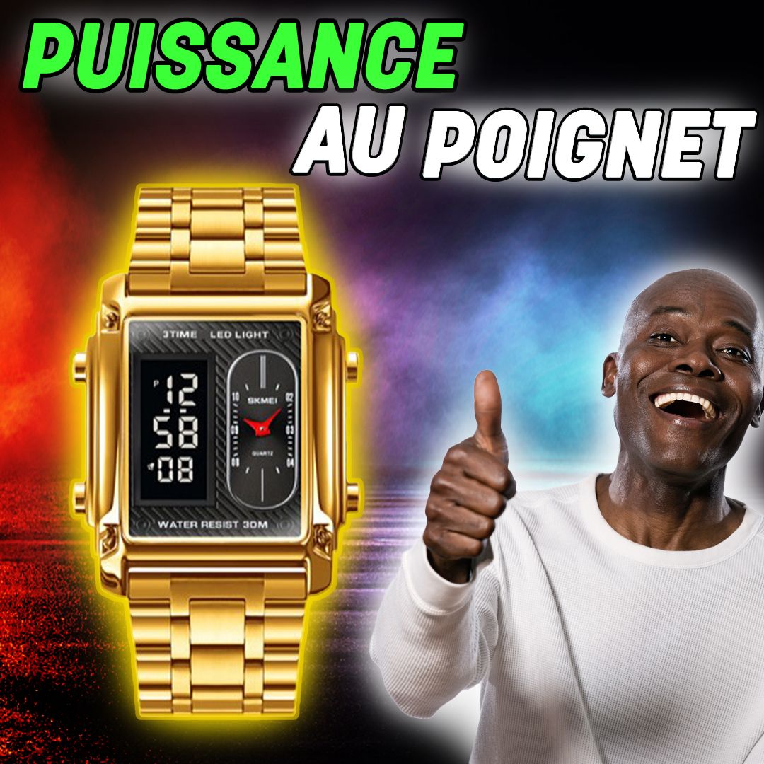 SKME-DORI Montre de sport pour Homme -COD